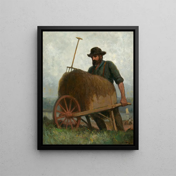 Cueilleurs d'algues - Edward Mitchell Bannister — inramlat konstverk på väggen