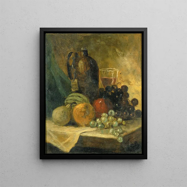 Naturtavla - Edward Mitchell Bannister — inramlat konstverk på väggen