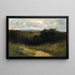La route vers la vallée - Edward Mitchell Bannister — inramlat konstverk på väggen