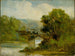 Tåg - Edward Mitchell Bannister — vy av konstverket