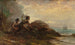 På vakt - Edward Moran — vy av konstverket