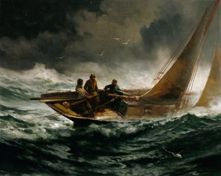 Edward Moran - Riding out a Gale.webp