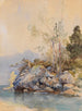 Lac Eibsee - Edward Theodore Compton — vy av konstverket