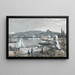 Vue de Genève - Edward Theodore Compton — inramlat konstverk på väggen
