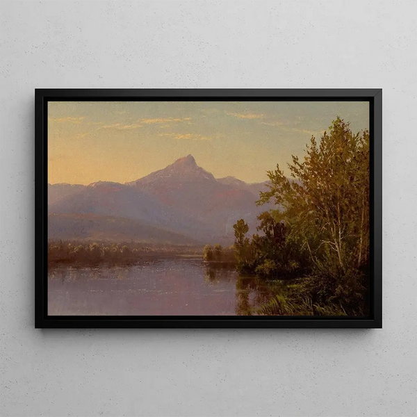 Mont Chocorua, New Hampshire - Edward W. Nichols — inramlat konstverk på väggen