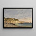 Beer Cove, Devon - Edward William Cooke — inramlat konstverk på väggen