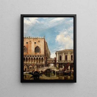 Edward William Cooke - Bridge of Sighs Venice.webp