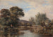 Pont de Godstow nära Oxford - Edward William Cooke — vy av konstverket
