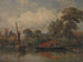 En face de ma maison à Barnes - Edward William Cooke — vy av konstverket