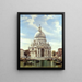 Santa Maria della Salute Venise - Edward William Cooke — inramlat konstverk på väggen