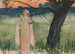 Ophélie vid bäcken Akt IV Scen VII Hamlet - Edwin Austin Abbey — vy av konstverket