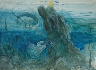 Edwin Austin Abbey - Underwater scene.webp
