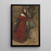Reproduktion av målningen Oidentifierad scen från Hamlet eller Macbeth - Edwin Austin Abbey