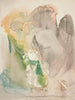 Croquis de paysage non identifié - Edwin Austin Abbey — vy av konstverket