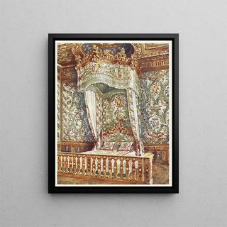 Edwin Foley - Gilt state bed of Queen Marie Antoinette.webp