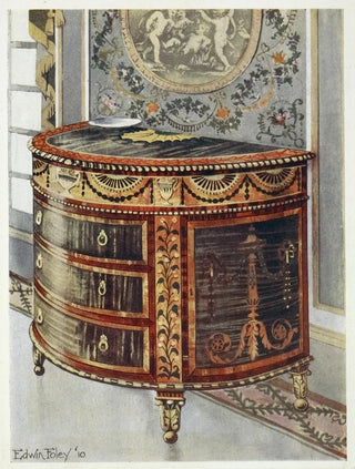 Edwin Foley - Inlaid satinwood commode.webp