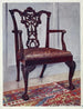 Fauteuil en acajou style Chippendale - Edwin Foley — vy av konstverket