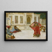 Dansare indisk - Edwin Lord Weeks — inramlat konstverk på väggen