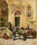 Entrer dans la mosquée - Edwin Lord Weeks — vy av konstverket