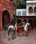 Palais du prince indien d'Agra - Edwin Lord Weeks — vy av konstverket