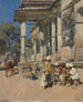 en moské i Ahmedabad - Edwin Lord Weeks — vy av konstverket