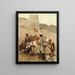 Voyager en Perse - Edwin Lord Weeks — inramlat konstverk på väggen