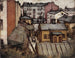 Vue depuis la maison des artistes Bernhardinkatu - Eero Järnefelt — vy av konstverket
