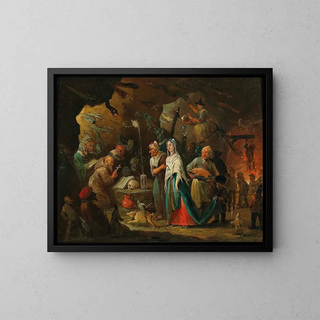 Egbert van Heemskerck the Younger - The Temptation of Saint Anthony.webp