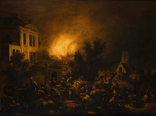 Egbert van der Poel - Fire in the City.webp