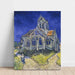 Reproduktion av målningen Eglise Auvers-sur-Oise - Vincent Van Gogh