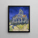 Reproduktion av målningen Eglise Auvers-sur-Oise - Vincent Van Gogh