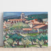 Reproduktion av målningen av kyrka i Cassis - Samuel John Peploe