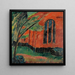 kyrka i Prerow - Alexej von Jawlensky — inramlat konstverk på väggen