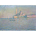 Reproduktion av målningen av San Giorgio Maggiore-kyrkan, Venedig - Claude Monet