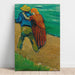 Reproduktion av målningen Églogue i Provence - Ett par älskare - Vincent van Gogh