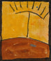 abstrakt landskapsbild med soluppgång - Egon Schiele — vy av konstverket
