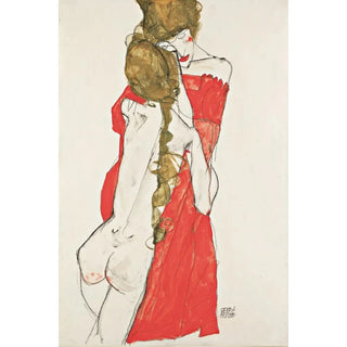 Egon Schiele - Mother and Daughter.webp