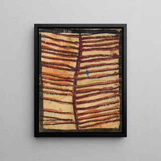 Egon Schiele - Ornament mit parallelen Linien.webp