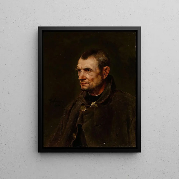 Eilif Peterssen - Figure Study of the Farmer Florian Killian.webp