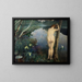 Nocturne - Eilif Peterssen — inramlat konstverk på väggen