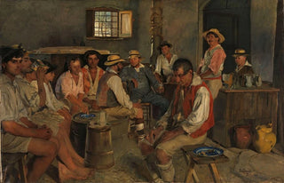 Eilif Peterssen - Siesta in an Osteria in Sora.webp