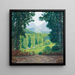 El Montseny - Santiago Rusiol — inramlat konstverk på väggen