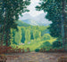 El Montseny - Santiago Rusiol — vy av konstverket