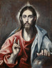 Bénédiction du Christ - El Greco — vy av konstverket