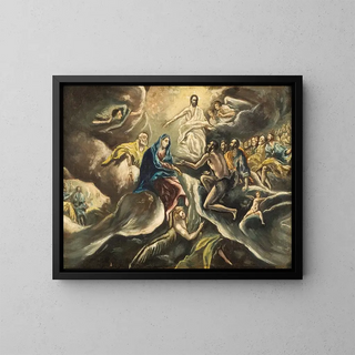 El Greco Domenikos Theotokopoulos - Count Orgaz funeral.webp