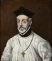 Porträtt av Diego de Covarrubias och Leiva 1512-1577 - El Greco — vy av konstverket