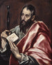 Saint Paul - El Greco — vy av konstverket