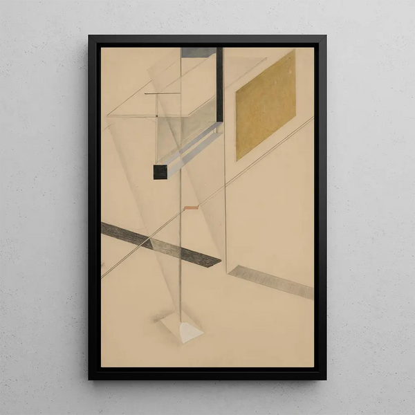 Reproduktion av målningen ln31 - El Lissitzky