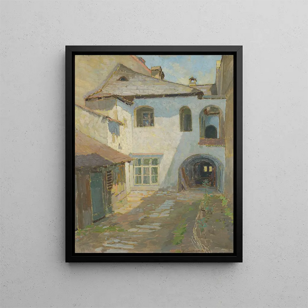 Elemr HalszHradil - Inside the yard.webp