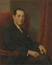 Portrait av en man - Elemér Halász-Hradil — vy av konstverket